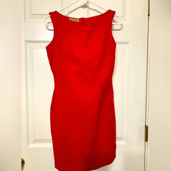 esprit red dress Esprit red mini dress size 7/8